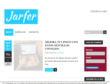 Tablet Screenshot of jarfer.com